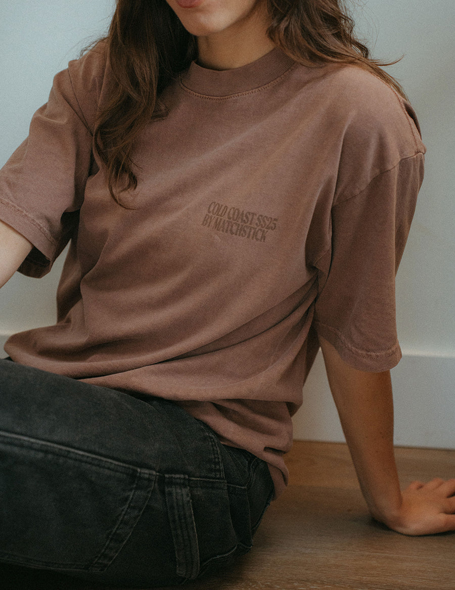 Capsule Tee - Vintage Clay