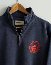 Range 3/4 Zip Pullover - Vintage Navy