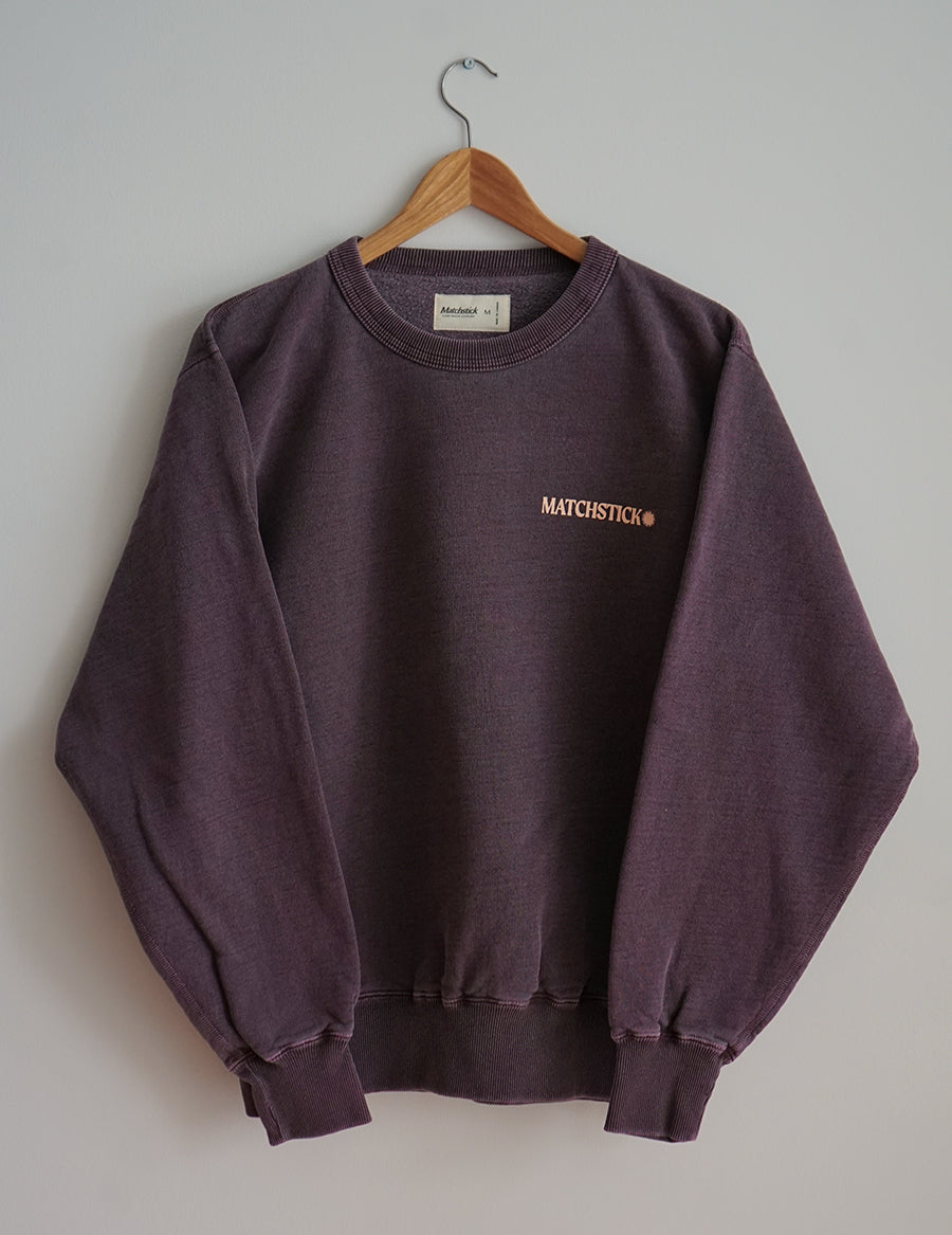 Beachcomber Crewneck - Vintage Purple