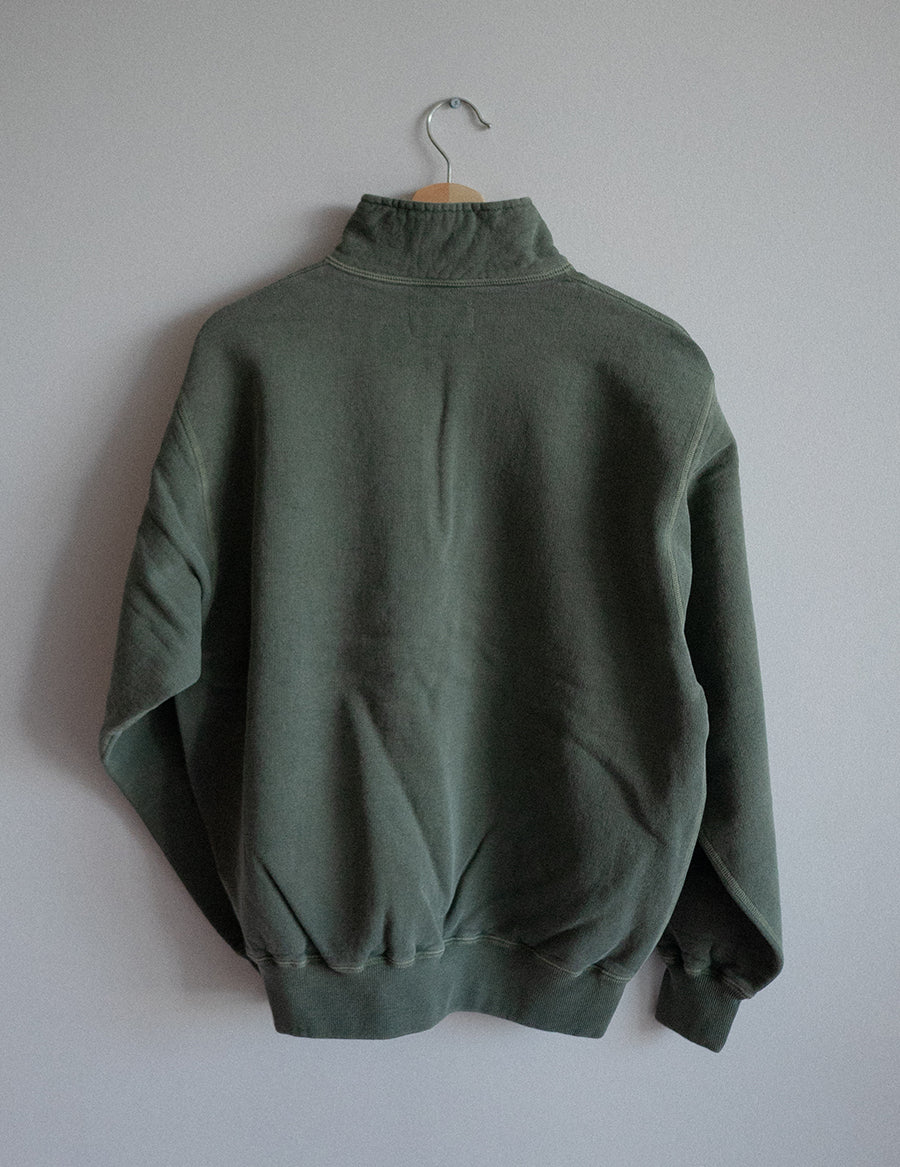 Range 3/4 Zip Pullover - Vintage Green