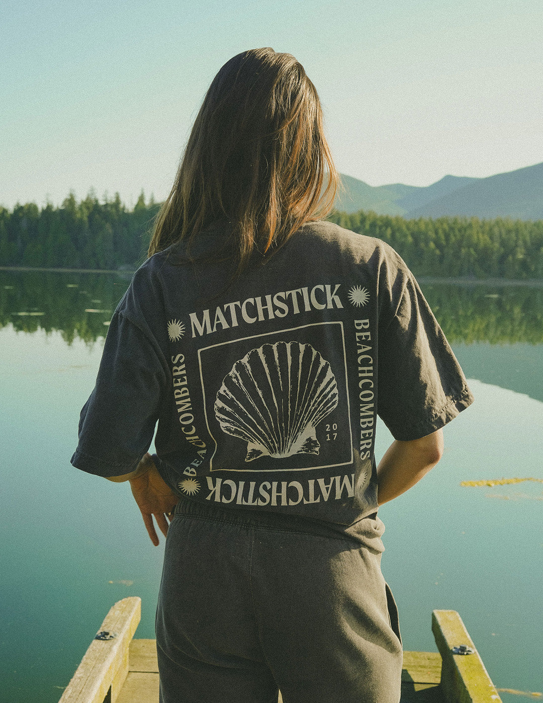 Beachcomber Tee - Vintage Black