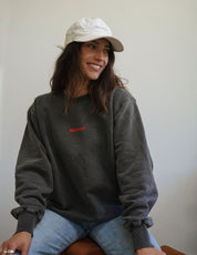 Classic Crewneck - Vintage Black