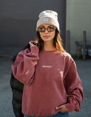 Classic Crewneck - Vintage Red