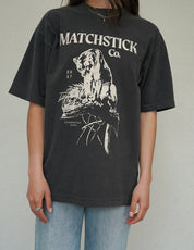 Cougar Tee - Vintage Black