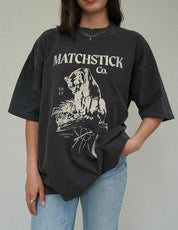 Cougar Tee - Vintage Black