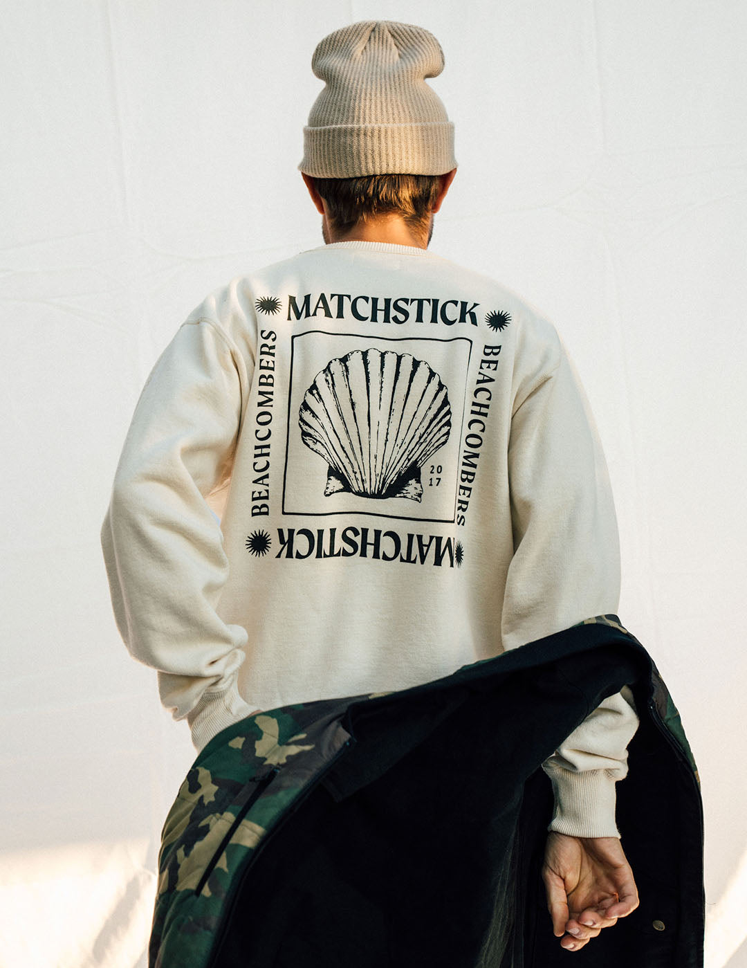 Beachcomber Crewneck - Natural