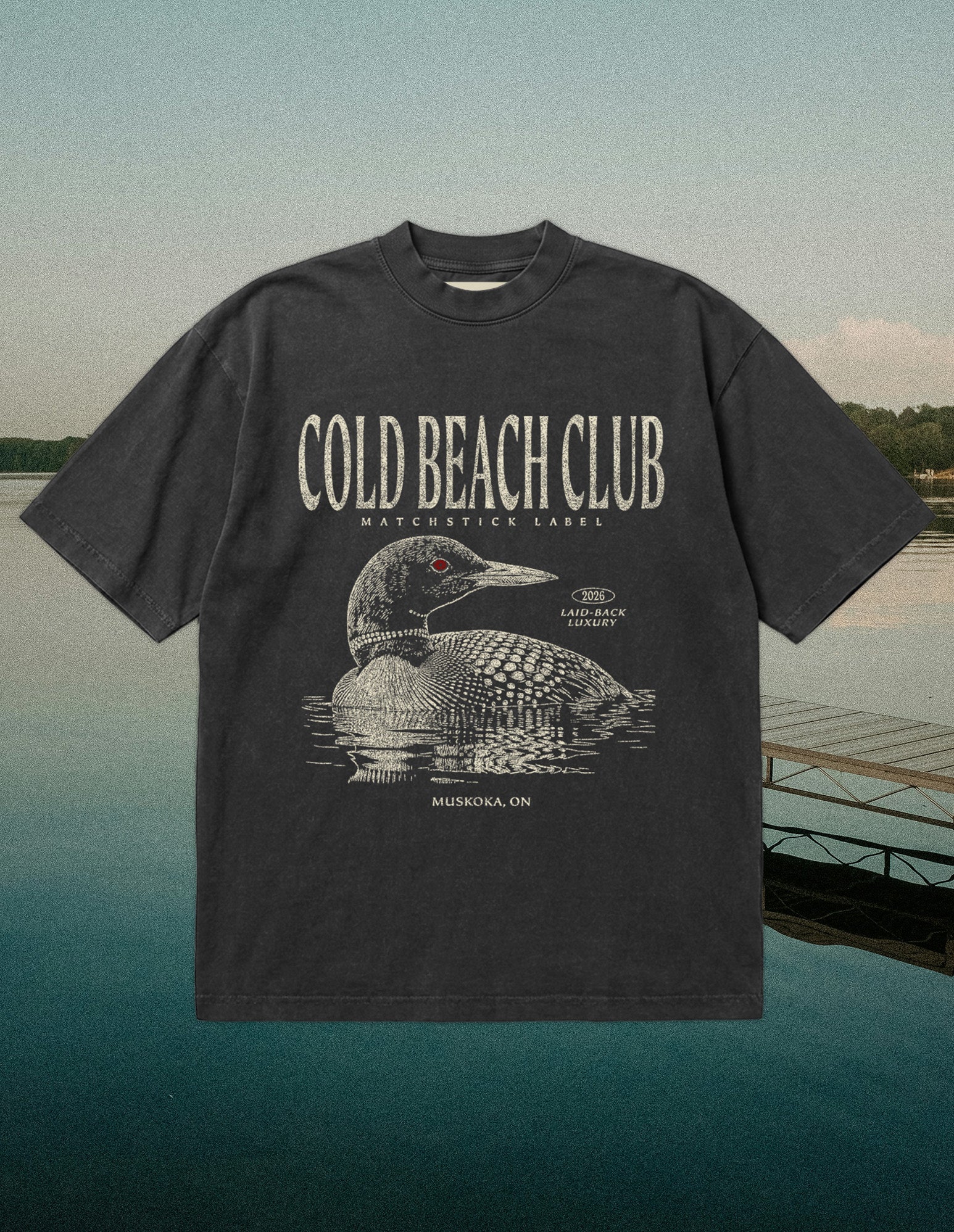 Loon Tee - Vintage Black