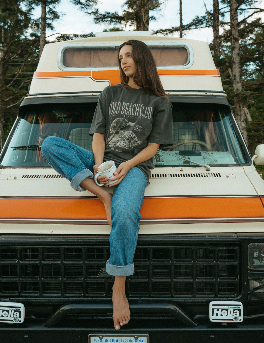 Loon Tee - Vintage Black