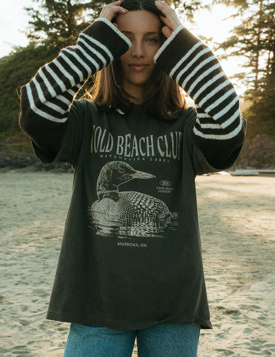 Loon Tee - Vintage Black