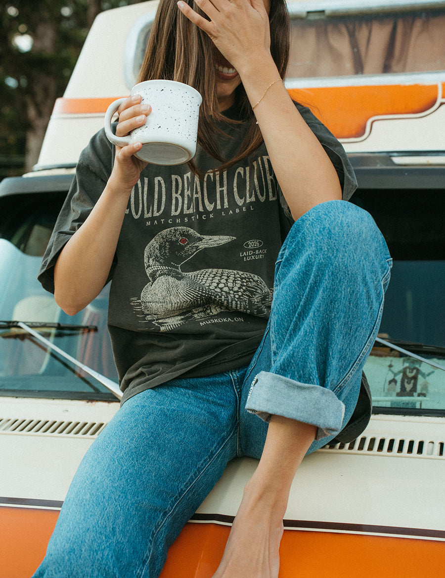 Loon Tee - Vintage Black