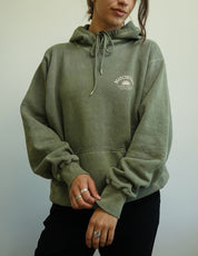 Palm Hoodie - Vintage Green