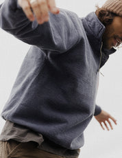 Range 3/4 Zip Pullover - Vintage Navy