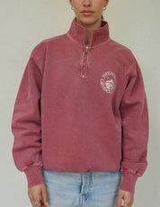 Range 3/4 Zip Pullover - Vintage Red
