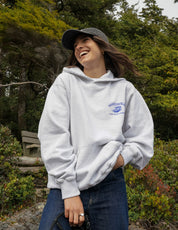 Wave Hoodie - Light Grey