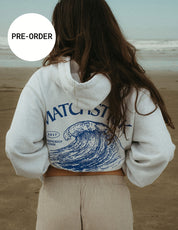 Wave Hoodie - Light Grey