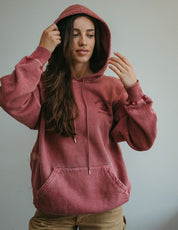Wave Hoodie - Vintage Red