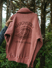 Wave Hoodie - Vintage Red