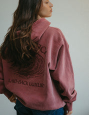 Wave Hoodie - Vintage Red