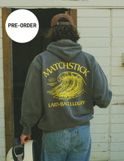 Wave Hoodie - Vintage Black