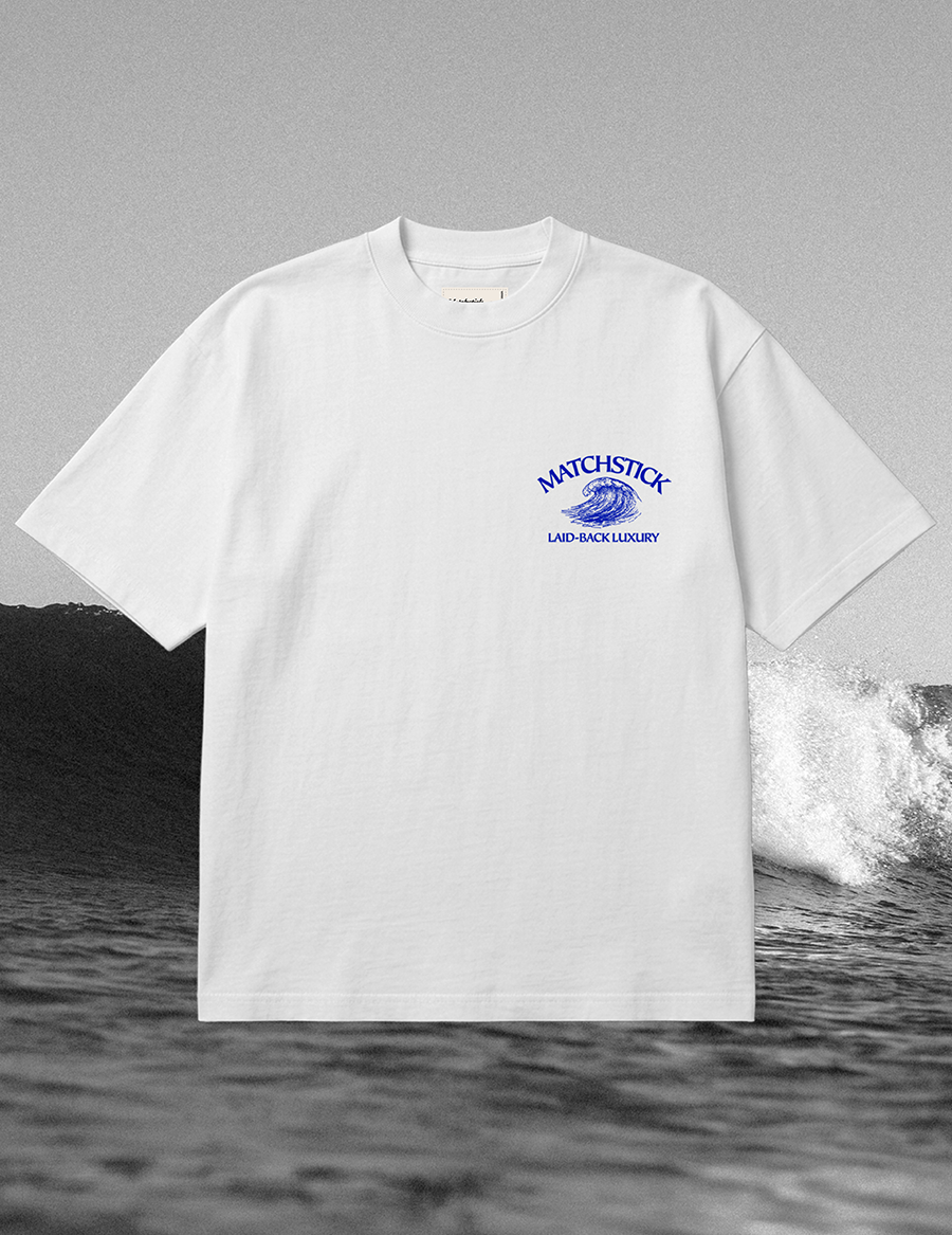 Wave Tee - True White