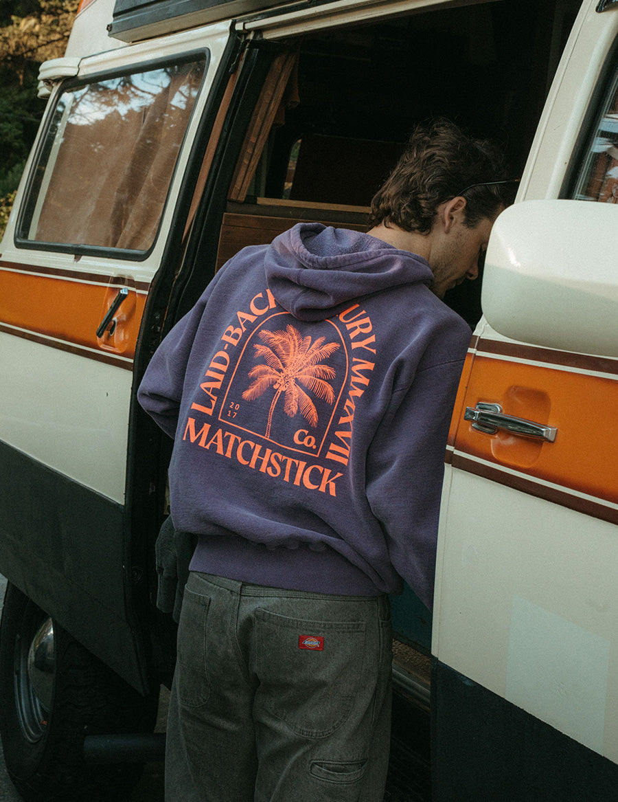 Palm Hoodie - Vintage Summer