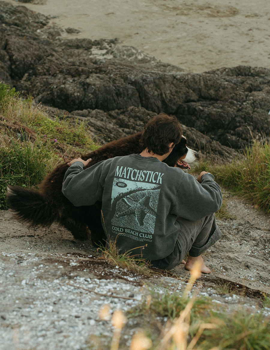 Starfish Crewneck - Vintage Black