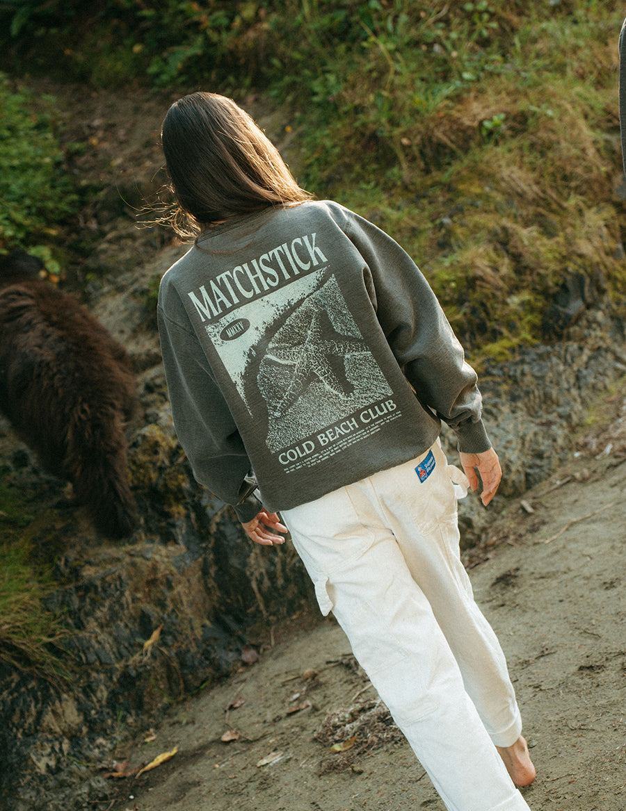 Starfish Crewneck - Vintage Black