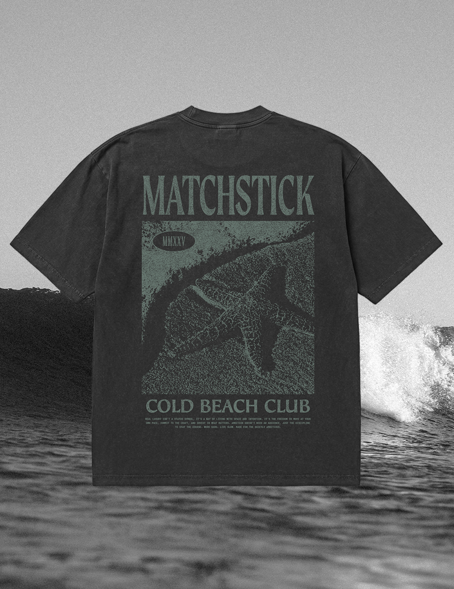 Starfish Tee - Vintage Black