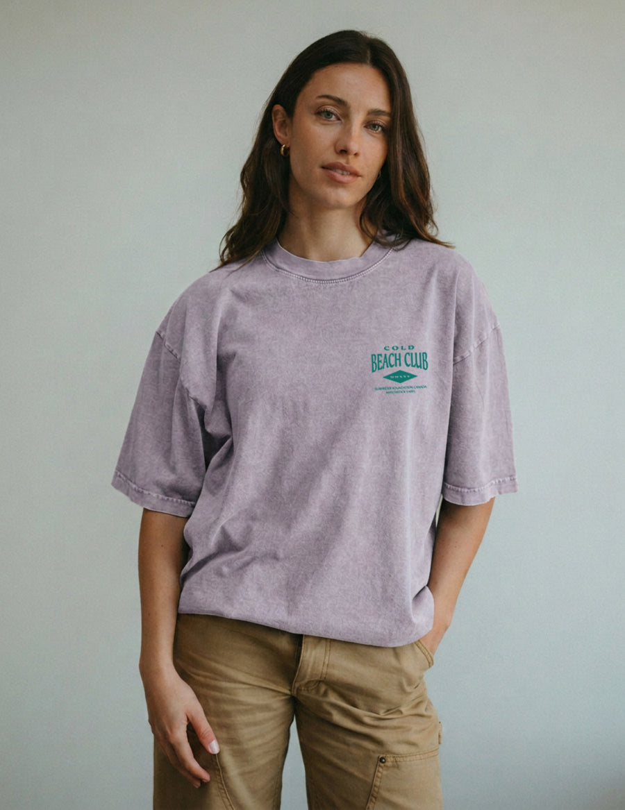 Surfrider x Matchstick - Beach Tee - Storm