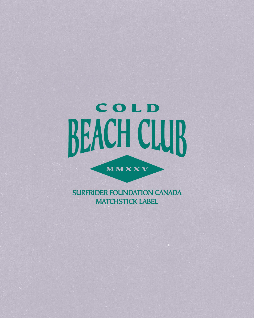 Surfrider x Matchstick - Beach Tee - Storm