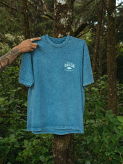 Surfrider x Matchstick - Beach Tee - Washed Blue